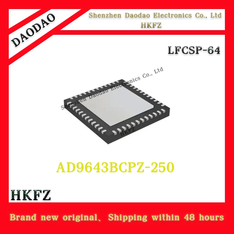 

AD9643BCPZ-250 AD9643BCPZ AD9643BCP AD9643 LFCSP-64 Adc Chip IC New Original