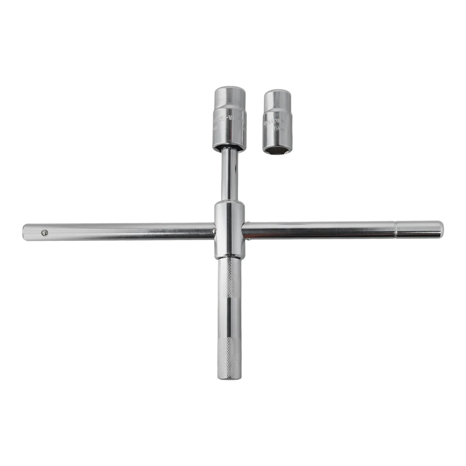 Robust 4 Way Wheel Wrench Set Designed to Provide for maximum Leverage Power for Effective Tire Removal in Any Situation