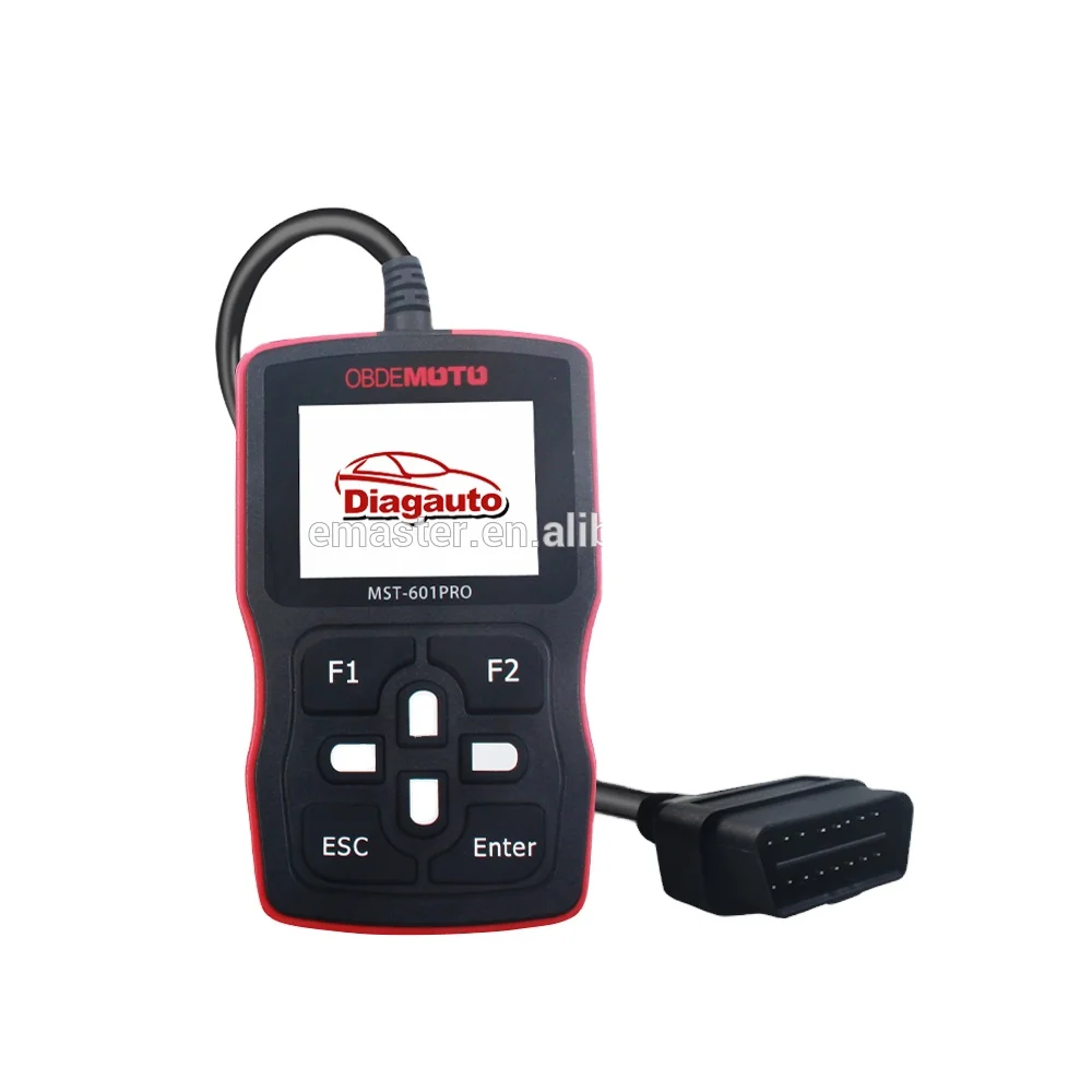 عالمي OBD2 ماسح للدراجات النارية ، دعم جميع السيارات و OBD2 ، MST601PRO