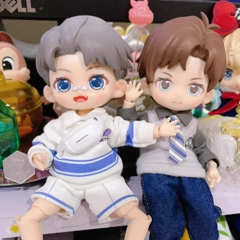 أنيمي بيتسون ذكر زميل الدراسة سلسلة صندوق أعمى صندوق غامض 1/12 Bjd Obtisu1 دمى Kawaii لطيف عمل الشكل جمع اللعب هدية