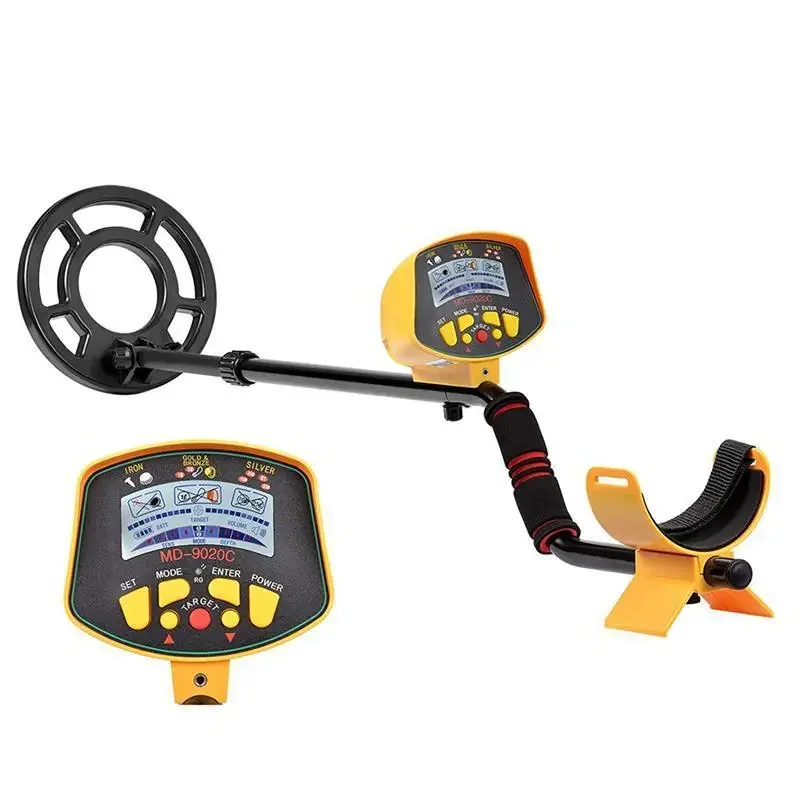 Detector de Metais Subterrâneo Profissional Alta Sensibilidade Retroiluminação da Exposição do Lcd Md6250 Md9020c