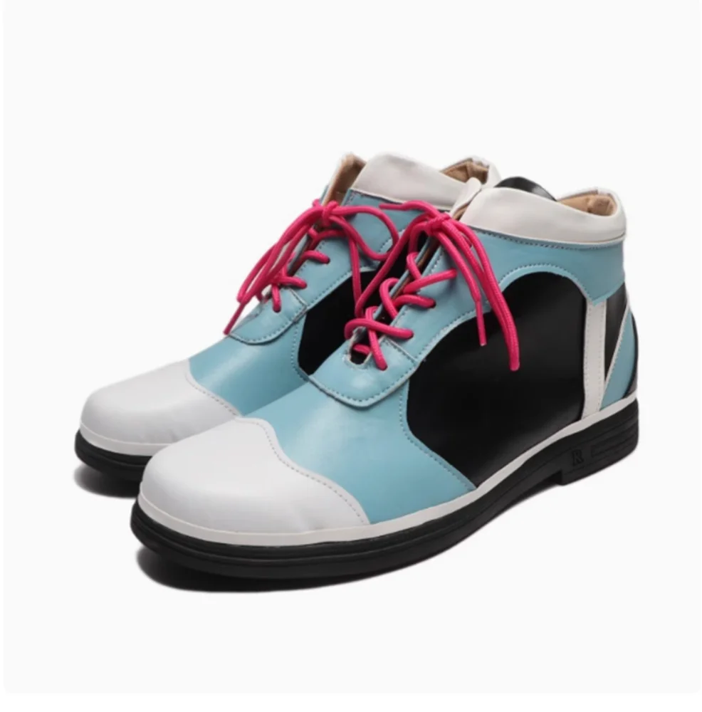 Unissex anime cos kyoyama kazusa cosplay trajes sapatos botas halloween tamanho personalizado