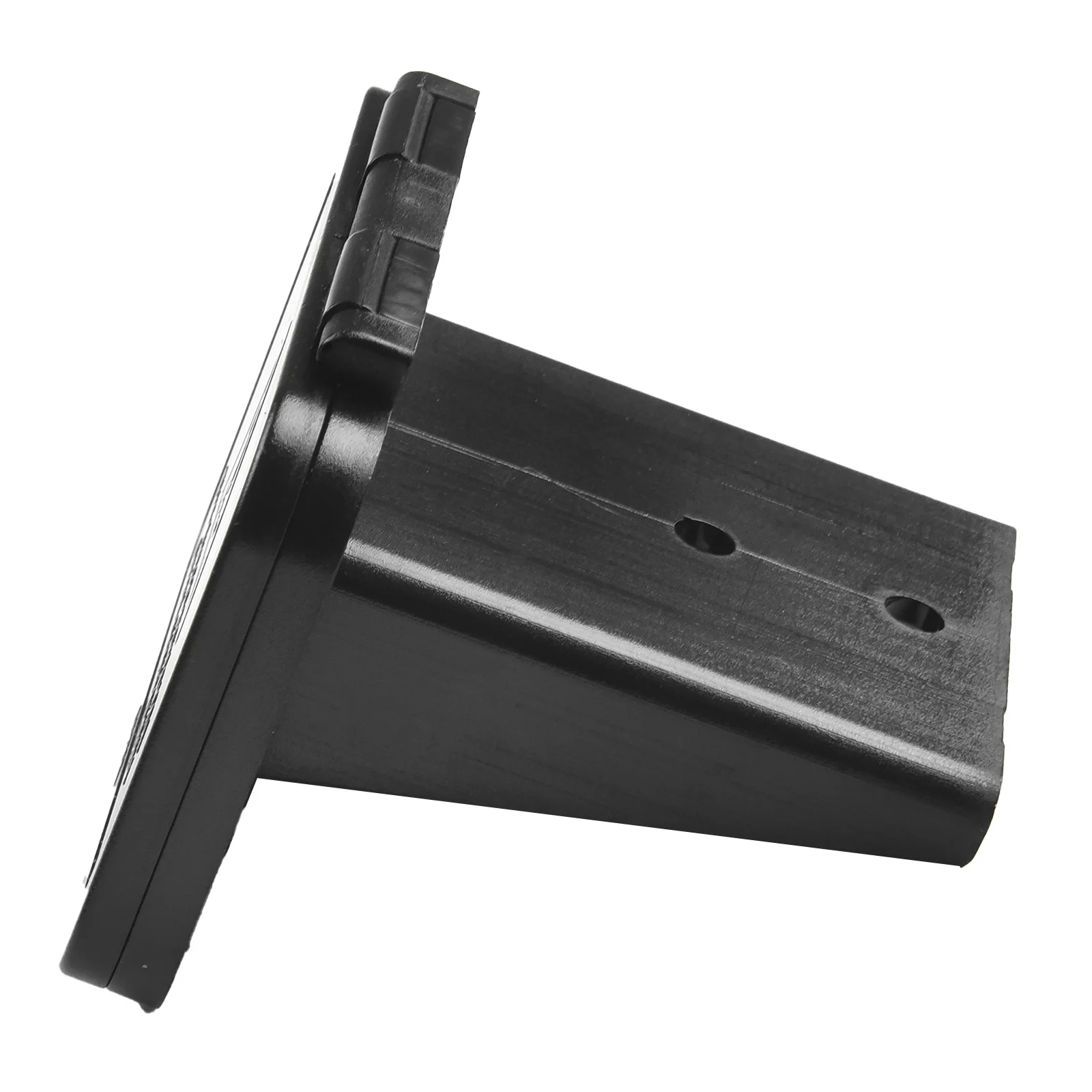 120A Flush Mount Bracket with Cover for Connector Panel Integration in Recreational Vehicles and Large Transport