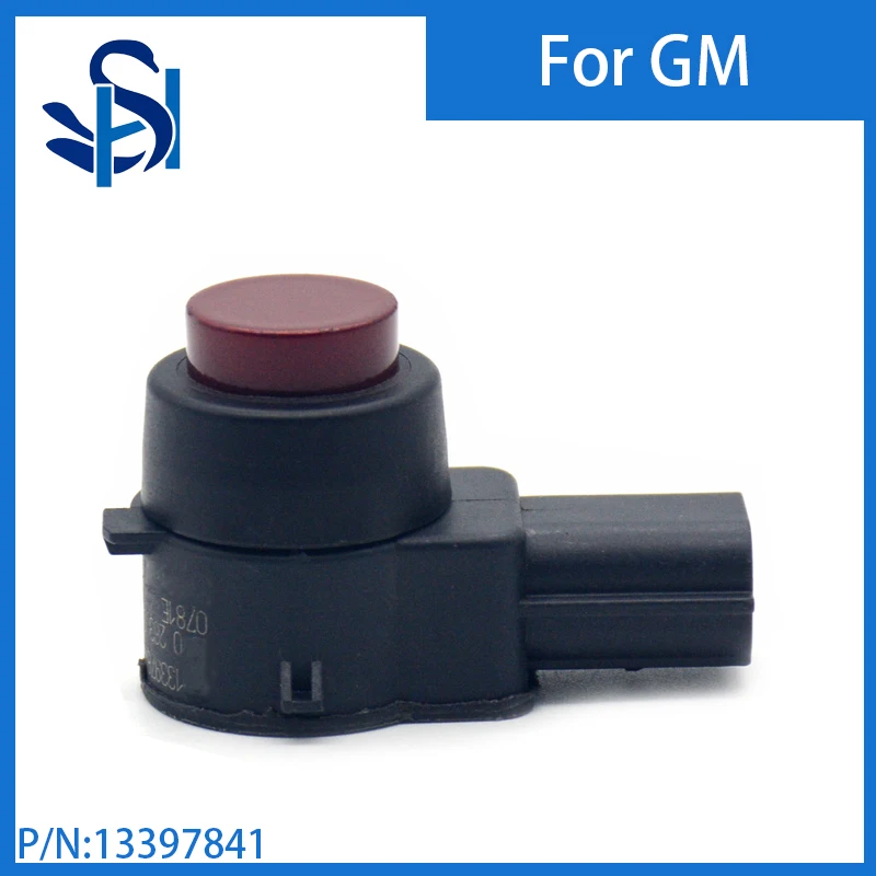 Radar do sensor de estacionamento PDC, cor vermelha para GM, Cruze, Aveo, Orlando, Opel, Astra J, insígnia, 13397841, 0263013940