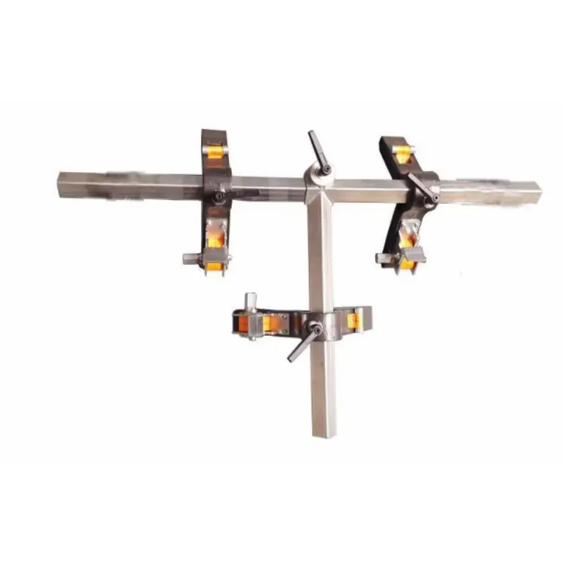 Customizable Polyethylene Pipe Fused Fixture Welding Clamp Airstop Cutting Knife for Pipe Support and Flattening