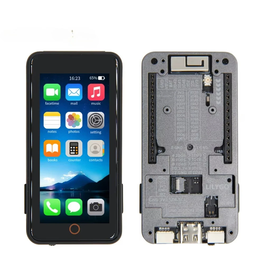 T-Display-S3-Pro External ESP32-S3 Touch Display 2.33-Inch LCD Development Board I2C Digital Light Sensor Module