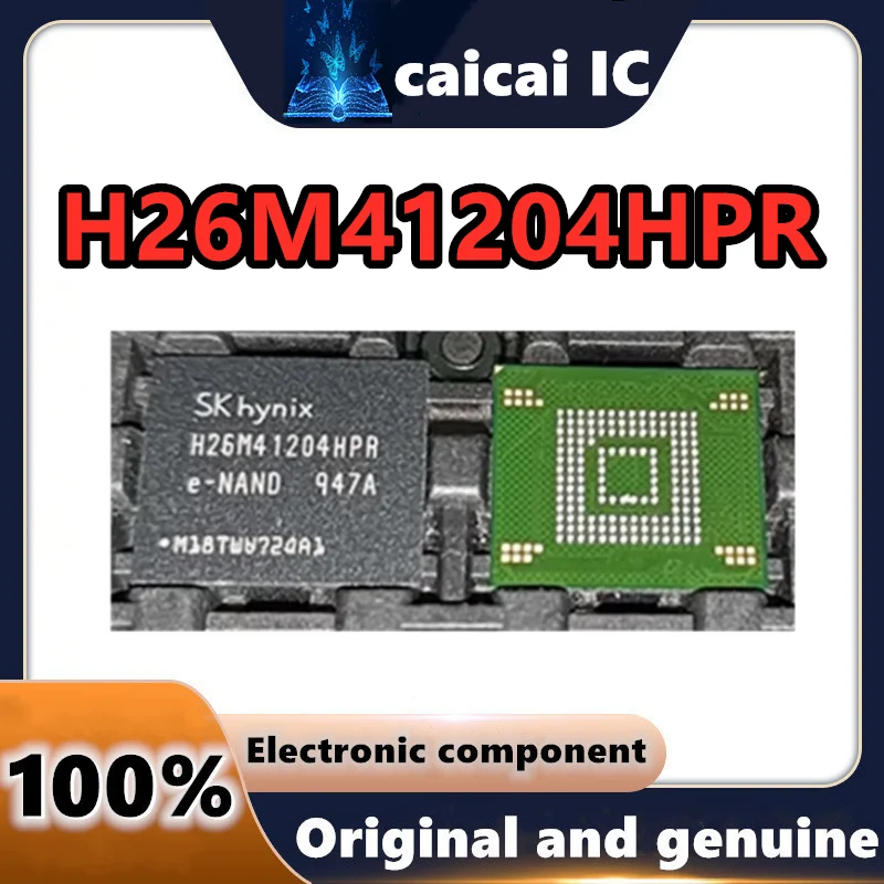 20-5PCS H26M41204HPR eMMC ver 5.1 BGA-153 H26M41204 In Stock 100% New Original