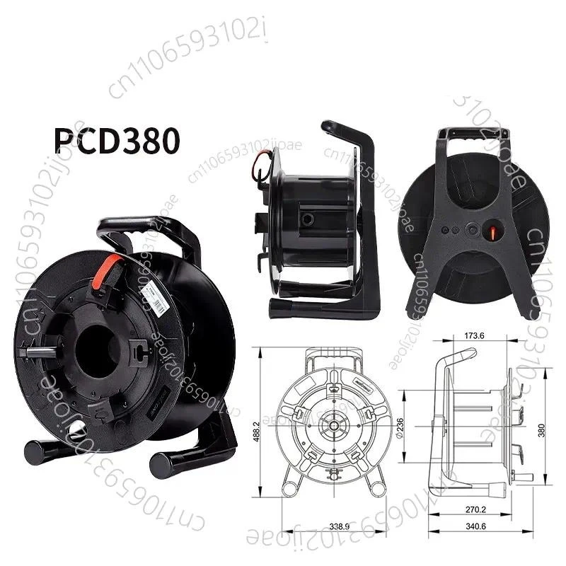 Wire Reel Audio Speaker Mobile Cable Reel Wire Reel Empty Wrap Spool Heat Resistant Anti-Winding