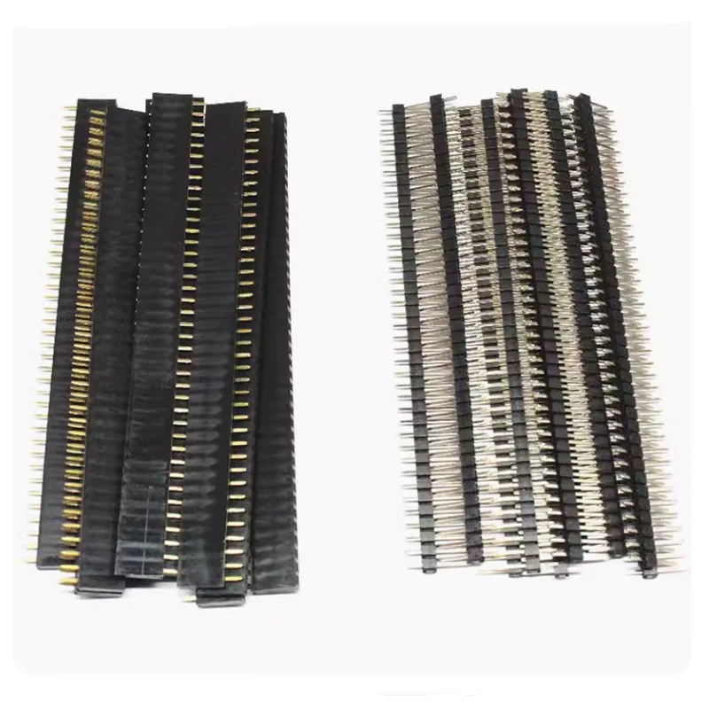 10pair Single Row Female & Male Pin Header 1*40pin 2.54mm