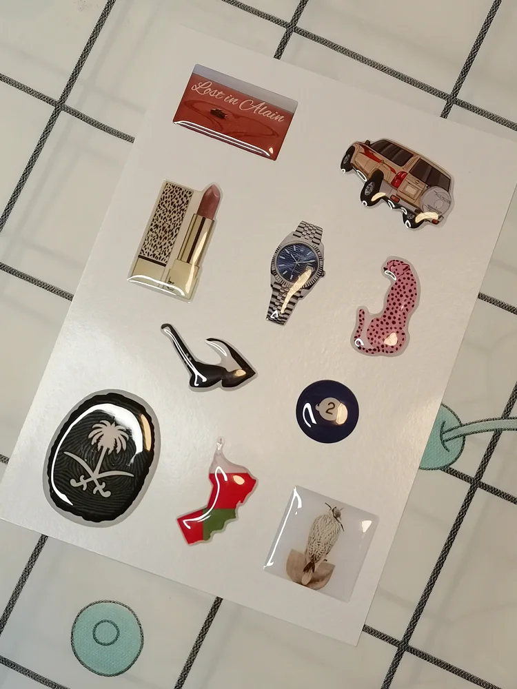 Etykieta dekoracyjna na etui na telefon DIY Naklejki ekspozycyjne Żywica i mocno