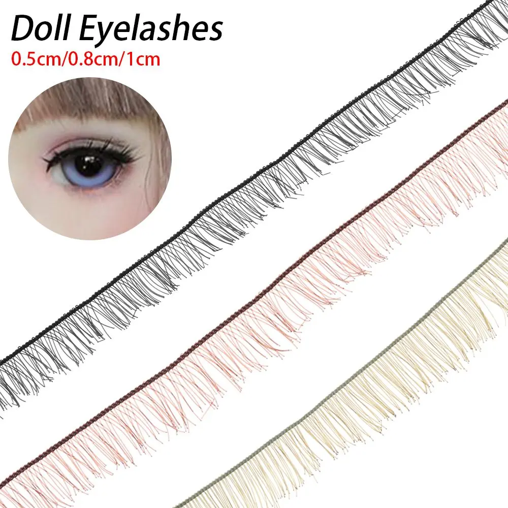 5pcs 20cm Length Toy Decoration Birthday Gifts Toy DIY Accessories Kids Doll Eyelashes Eye Lash