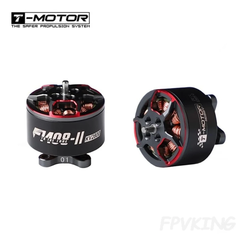 

T-Motor F1408 II Cinewhoop Brushless Motor 2800KV 4-6S 3850KV 3-4S Lightweight High Power For 3-4inch FPV Racing Drone