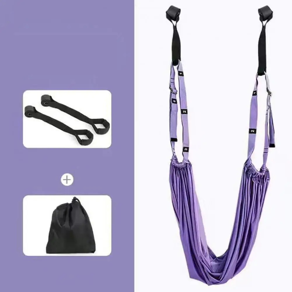 Door Mount Yoga Rope Back Bend Band Aerial Yoga Rope Back Bend Trainer for Pain Relief Flexibility for Waist for Flexibility