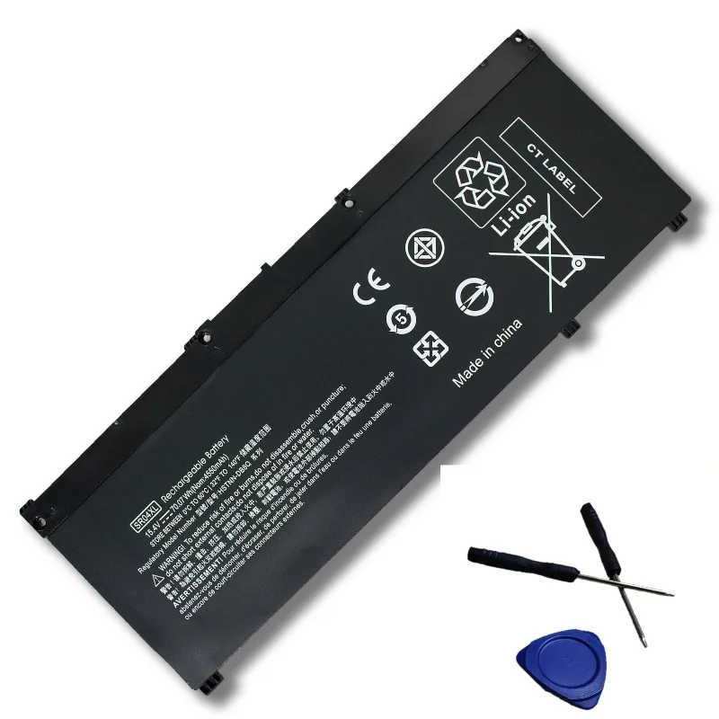 

SR04XL Laptop Battery For HP Omen 3 Pro TPN-Q193 Q194 15-CE000 15-CB000 917678-1B1 HSTNN-DB7W 15.4V 70.07Wh 4-Cell Battery
