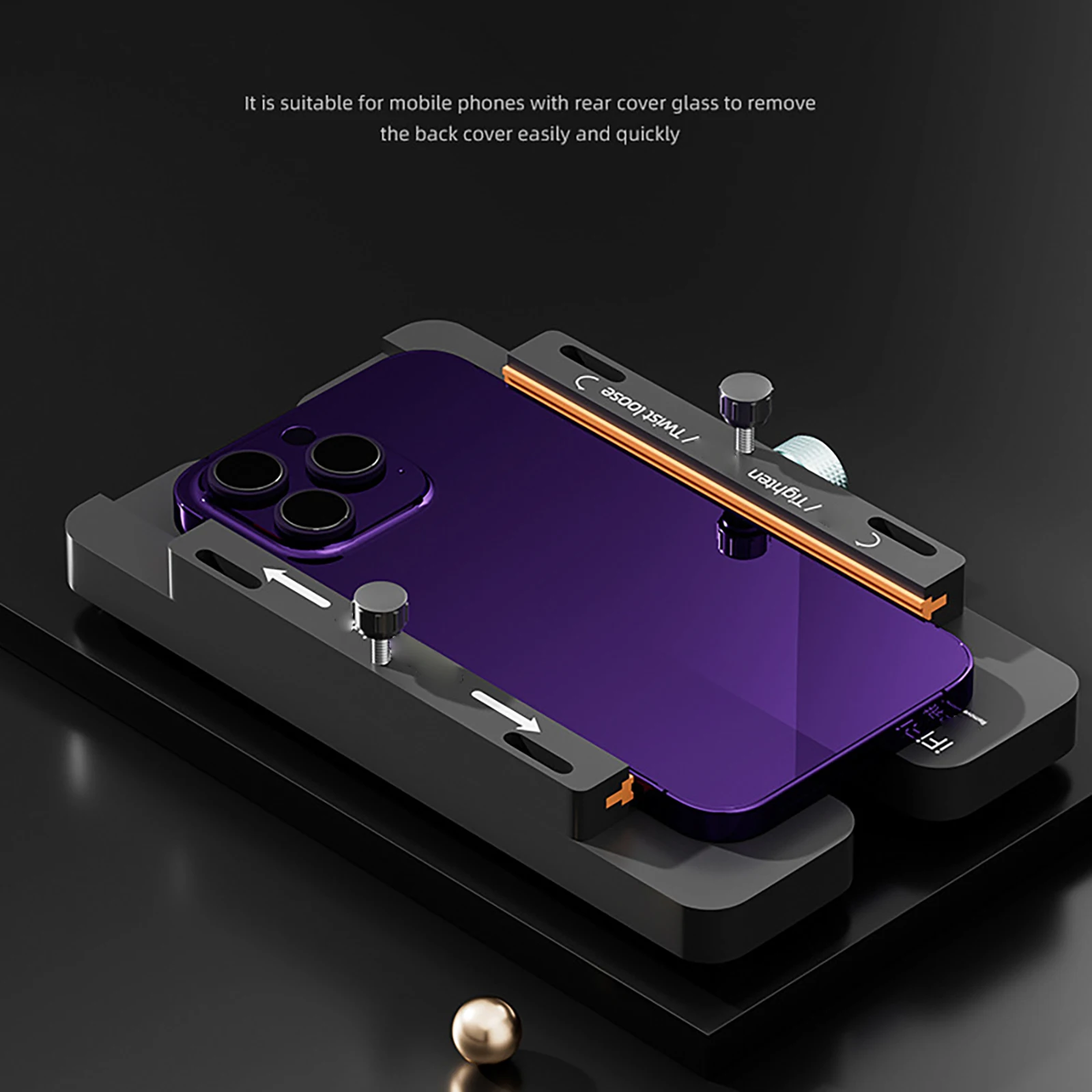 

1 шт. 3 в 1 многофункциональное крепежное приспособление для удаления задней крышки аккумулятора, стеклянные инструменты для удержания давления и ремонта