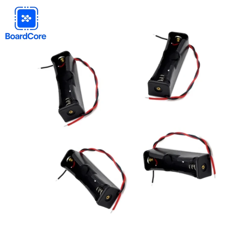 18650 Lithium Battery Charging Power Bank Storage Case Container Holder Box for 1x 2x 3x 4x Batteries 1Pcs