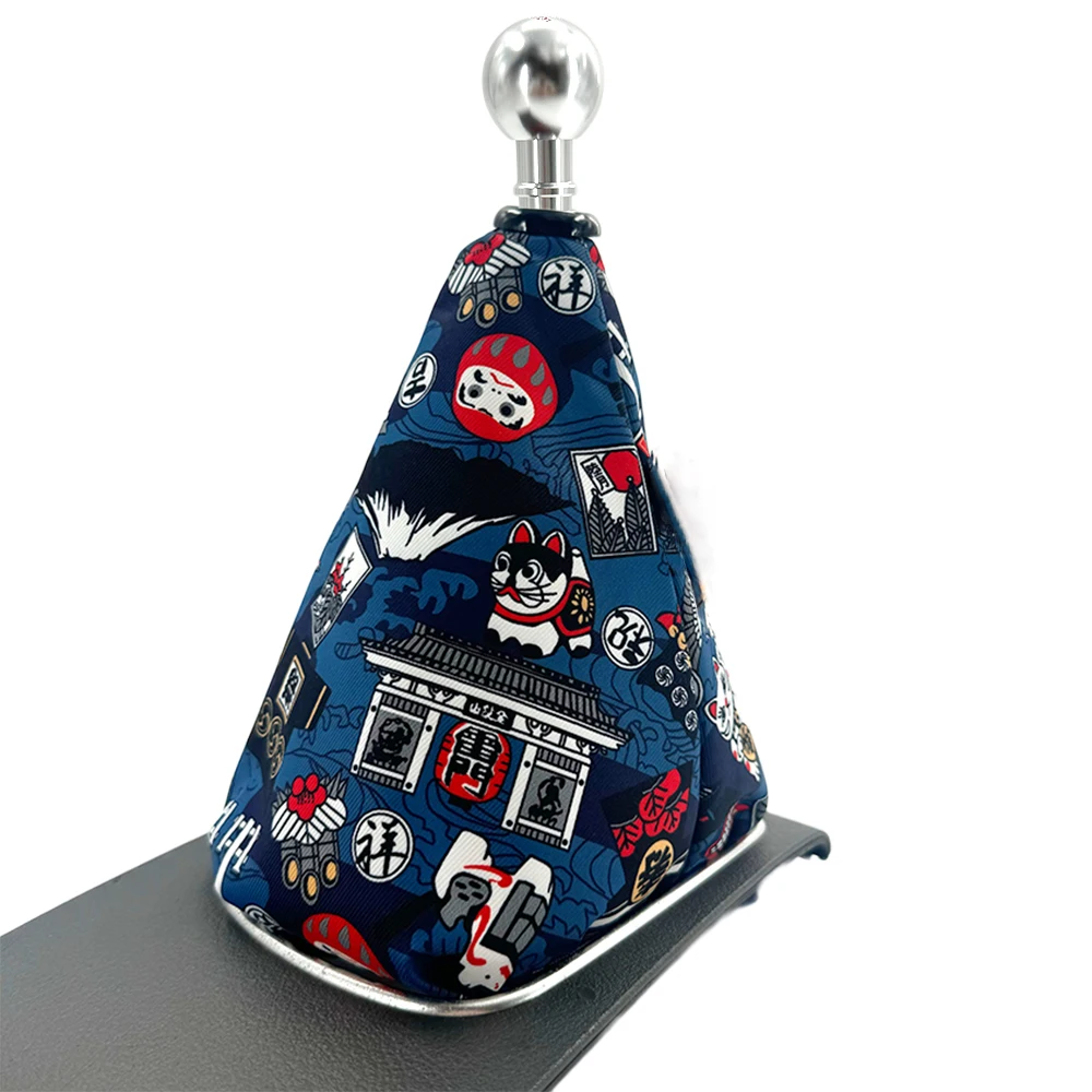 Jdm Shift Boot Japanische Kimono-Stile, Abdeckungen, Auto-Wechselhebel, Stoff, Getriebe, Griff, Ornamente für den Innenbereich, Autozubehör, Geschenk