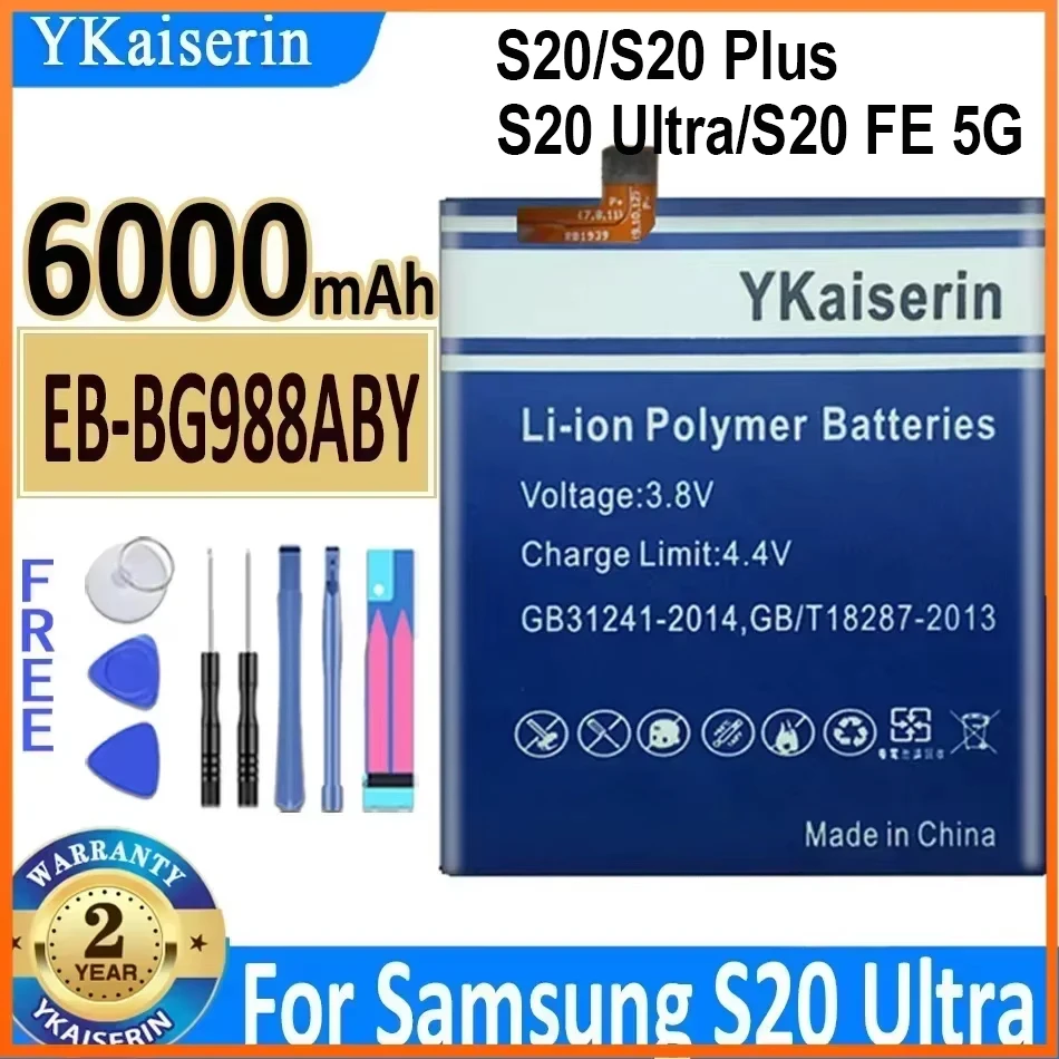 

EB-BG781ABY EB-BG985ABY EB-BG980ABY EB-BG988ABY Аккумулятор для Samsung Galaxy S20 S20+ Plus Ultra S20U FE 5G SM-G988B/DS SM-G988