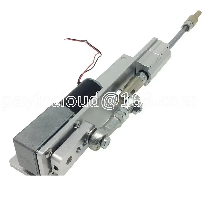 Linear Motor 12V 24V 40W Dc  30mm Stroke DIY Reciprocating Worm Gear  with Speed Controller