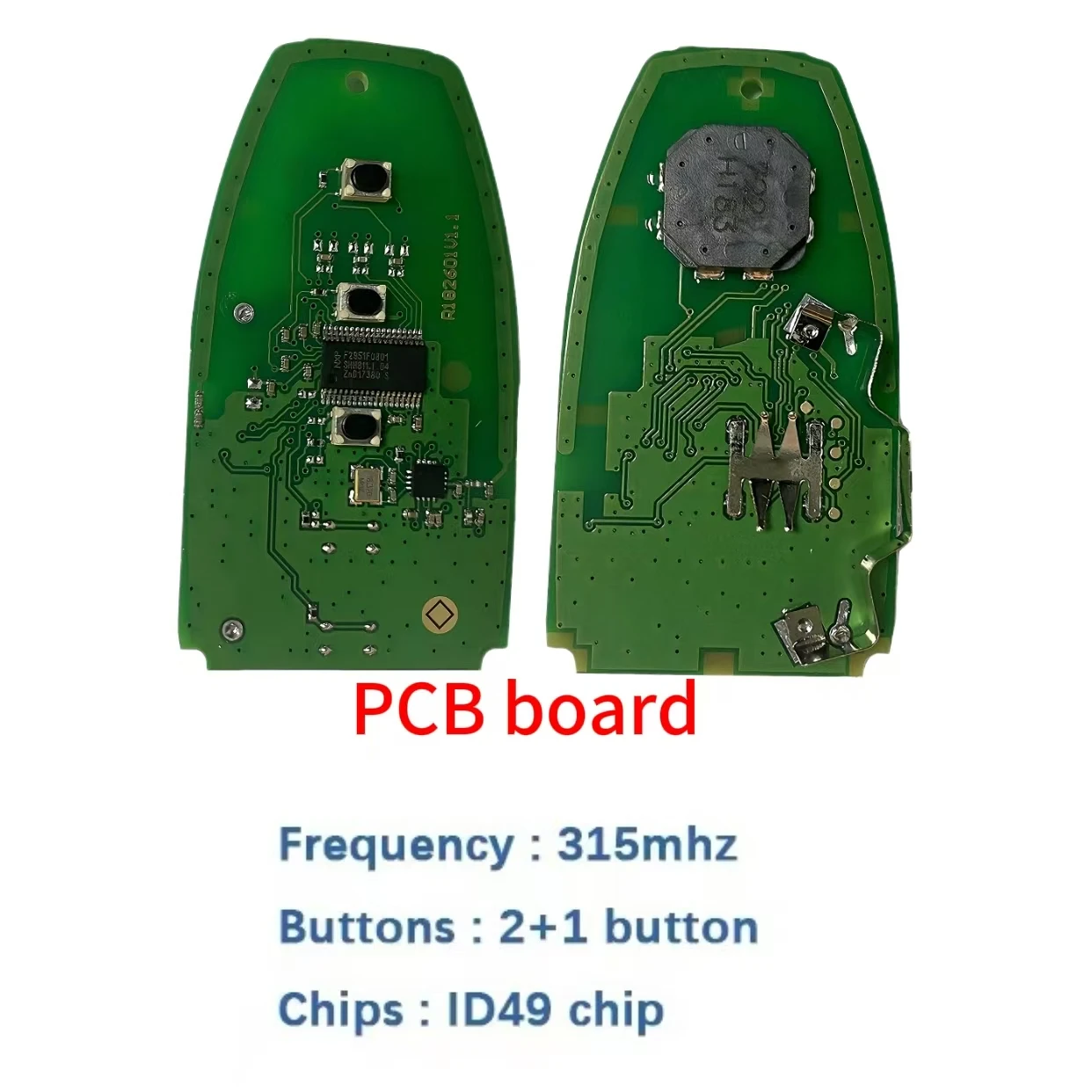 Jingxin Auto-Fernbedienungsschlüssel für Ford Explorer Edge Mustang Fusion M3N-A2C93142300 ID49 Chip 315MHz Promixity Smart Autoschlüssel – Detail 2
