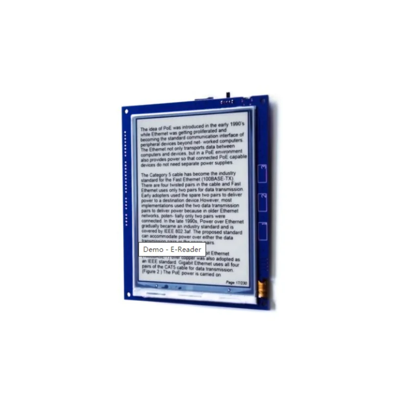 Placa de tinta 6 Pantalla de papel electrónico versátil, fácil de usar y compatible con Wi-Fi