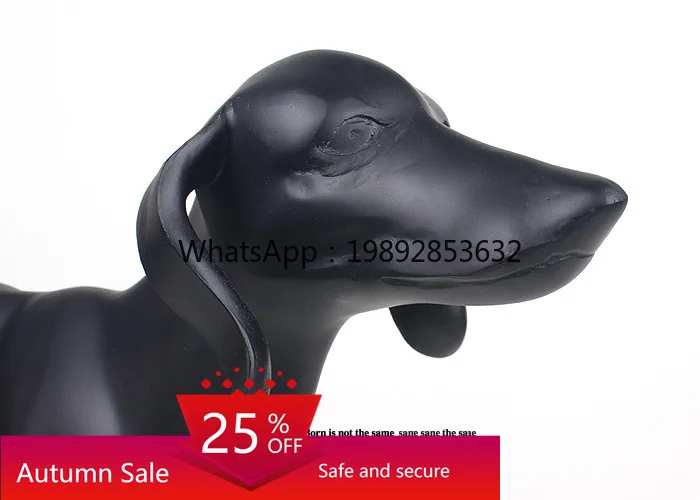 

Ornament soft model house floor jewelry resin matte American rural simple dog