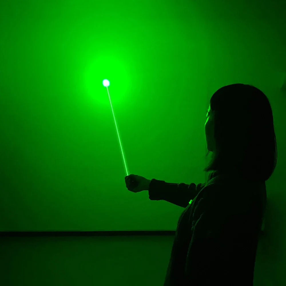 New Handheld Two-Headed Laser Show Lights Laser Sword DJ Bar Party Lamp Thick Beam Laser Beam Extender 2-in-1 Ambient Beam Light