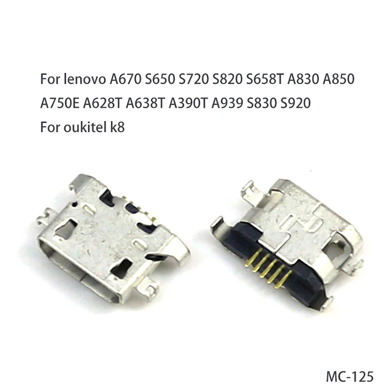 5PCS Für Oukitel GioneeTCL LG Lenovo ASUS Nokia Huawei Computer Laptop 5pin 16pin Micro Typ-c USB Lade Port Buchse Stecker – Detail 6