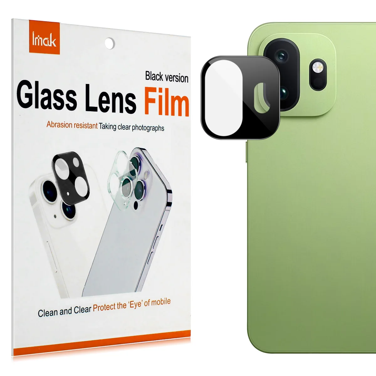 

IMAK Lens Glass for OnePlus 15T 5G Integrated Camera Protector Film