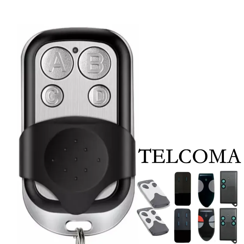 433MHz TELCOMA EDGE 2, EDGE 4 Garage Door Remote Control Wireless Remote Transmitter For Access Control Commands