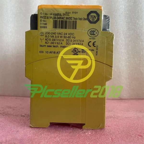 

Для X11p 777086 Реле безопасности 230-240 В переменного тока 24 В постоянного тока 7n/o 1n/c 2so Совершенно новый оригинальный точечный ПЛК