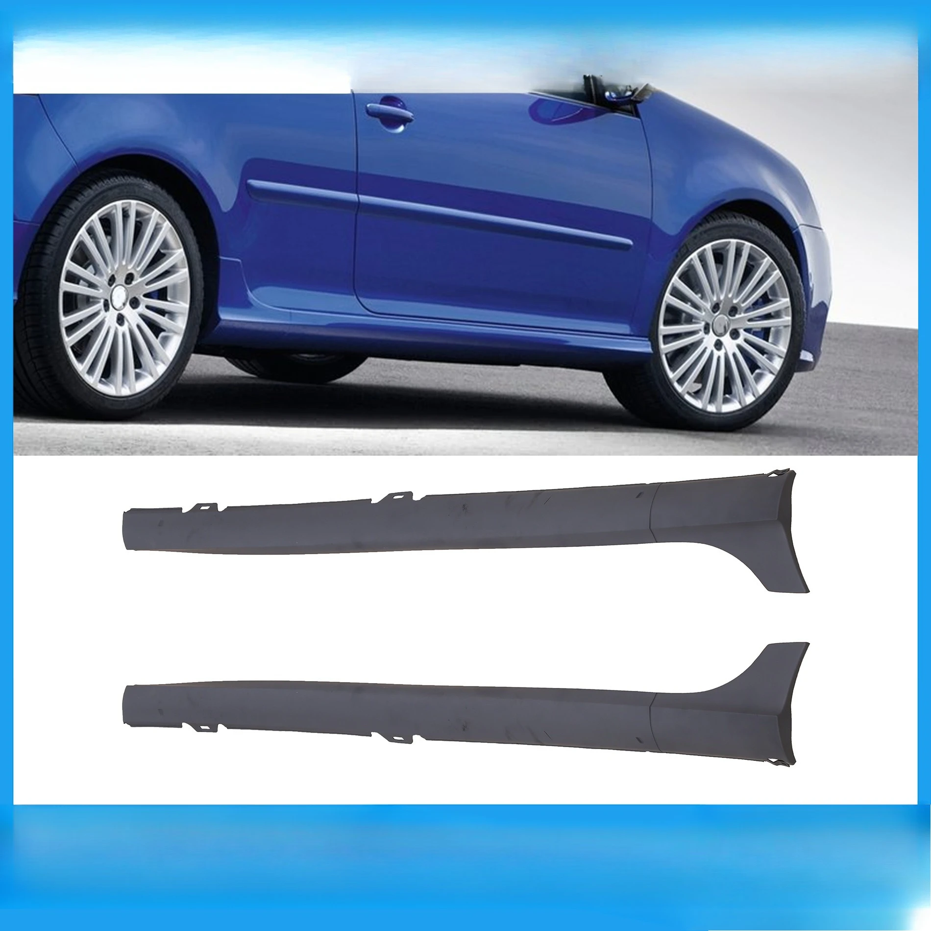 Suitable for Golf 5 Mk5 R32 Side Skirt Lower Side Beam Body kit spoiler diffuser 03-08