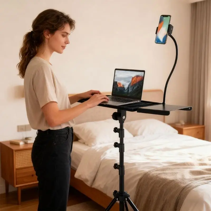 

Сверхмощные регулируемые штативы для проекторов 652F, складная металлическая подставка, емкость 22 фунта