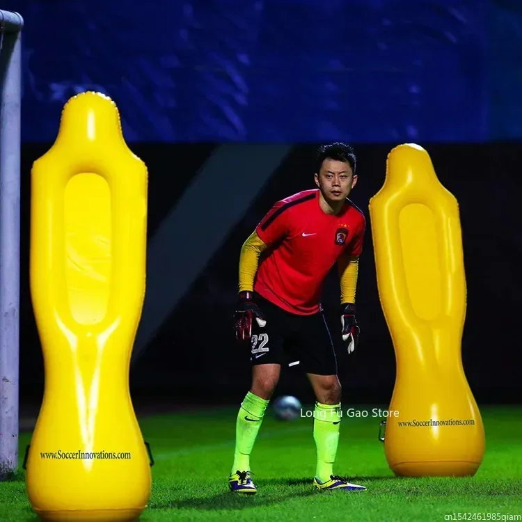 Inflatable Football Dummy Soccer Mannequin Dummy Boxing Mannequin Free Kick Tumbler Dummys Football Basketball Trainning