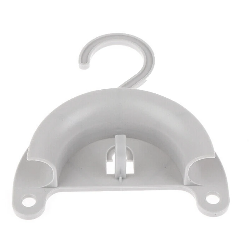 CPAP Hose Holder With Hook Hanger And Suction Cup White Plastic For Drying After Cleaning Sleep And Breathing Machine Parts