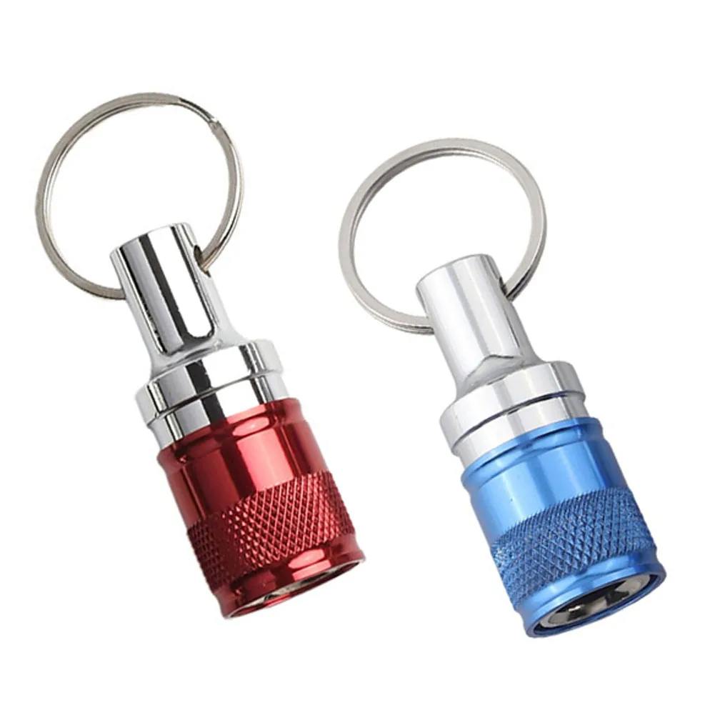 2PCS SDS Shank Screwdriver Bits Holder Extension Bar Drill Storage Keychain Fit Most Electric Drivers Hand-held Drivers And Bit