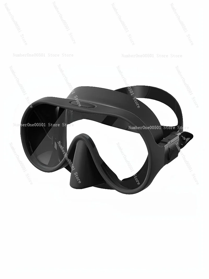 

Swimming goggles diving mask nose protection large frame high definition diving goggles free equipment set full dry snorkeling