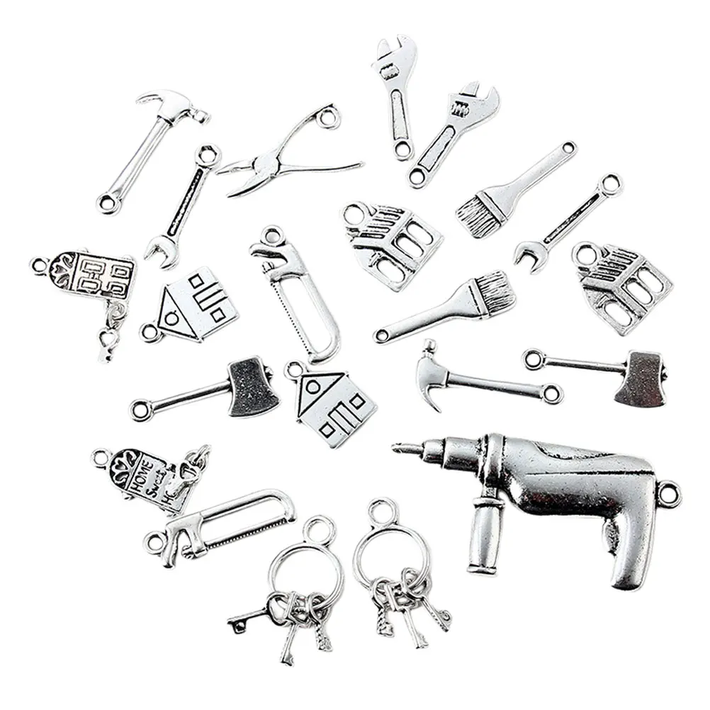 

60pcs Ancient Charm Pendant Charms Diy Pendant Charms for DIY Jewelry Bracelet Anklet Earrings Accessories Set
