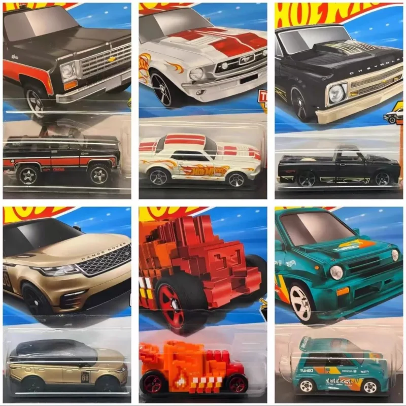 2025F Oryginalny model Hot Wheels 1/64, odlewany samochód Transformers Optimus Prime, Audi Avant, BMW, KIA EV6, Chevy Blazer, Corvette, zabawka dla chłopców, prezent