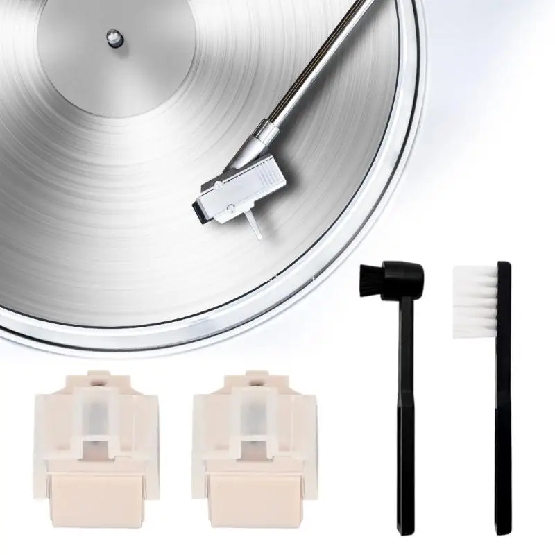 Precise Crafted ATN3600L Needle for AT-LP60 Turntable Needle for Clear Sound Quality, Includes Cleaning Tool DropShipping