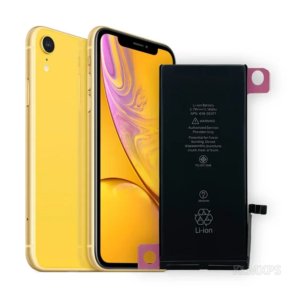High Quality Phone Replacement Battery 2942mAh For iPhone XR Compatible With A2105 A2107 A1984 Mobile Phone Repair Battery