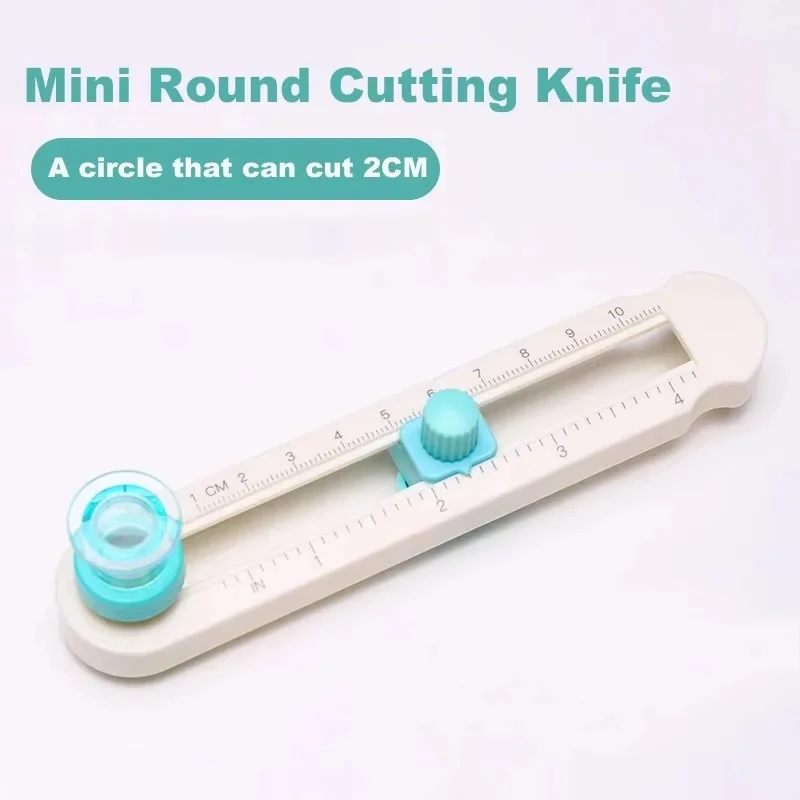 360° Adjustable Circle Cutter Precision Scrapbooking Tool DIY Circular Paper Cuts Craft Enthusiasts For Office School Stationery