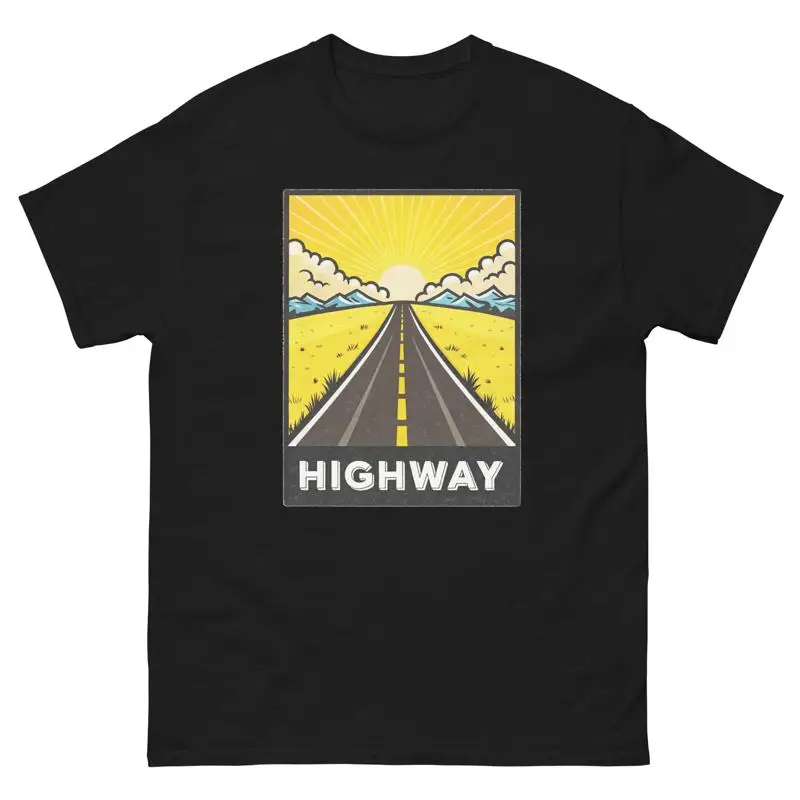 

Highway Geographical Landscape Location Scenery T Shirt