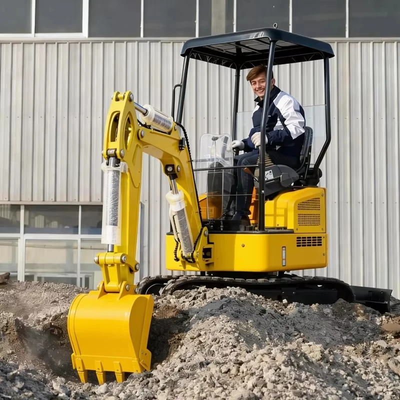 

Kubota Engine Mini Excavator Multi Functional Construction 0.8Ton Agricultural 1.5Ton Excavator 2.0Ton Adjustable 3.0Ton