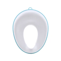 Baby Toilet Potty Training Seat Kids Potty Seat Pad Fits Round & Oval Toilets Non-Slip Splash Guard Infant Potty Cushion