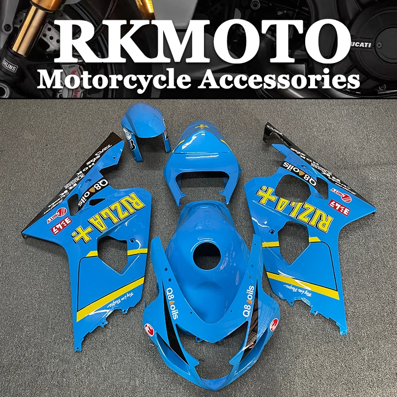 

New ABS Motorcycle Complete Fairing Kit Fits GSXR1000 GSXR 1000 03 04 GSX-R1000 K4 2003 2004 Complete Fairing Kit Set Blue