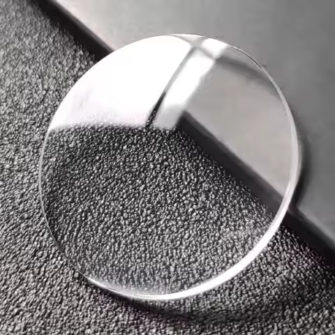 Single Domed Mineral Watch Glass 1.5mm Edge Thickness Round Crystal 20mm-29.5mm Diameter Magnifying Len for Watch Repair YZC9204