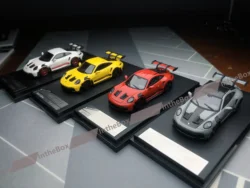 SW 1:64 992 GT3 RS Racing Sports Model Diecast Metal Car Collection Limited Edition Hobby Toys