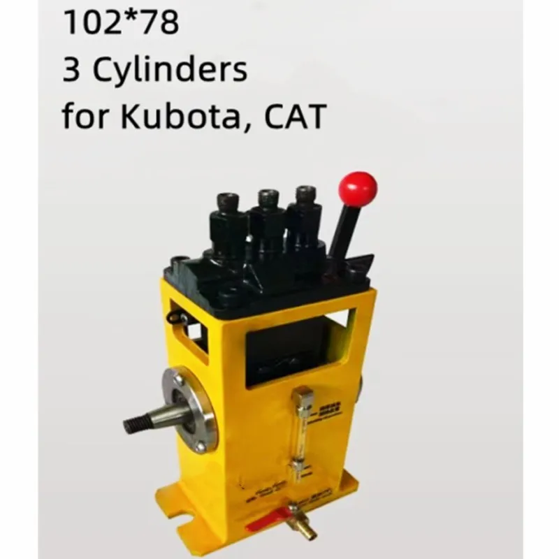 Diesel Pump Head Transfer Box 3 and 4 Cylinders Fuel Pump Testing Clamp Cambox Test Bench Part for Kubota BOMAG Zexel CAT