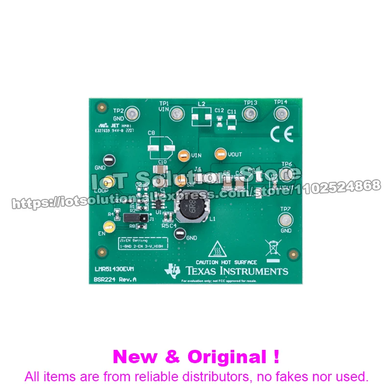 LMR51430EVM LMR51430 evaluation module, 4.5-V to 36-V, 3-A synchronous step-down converter